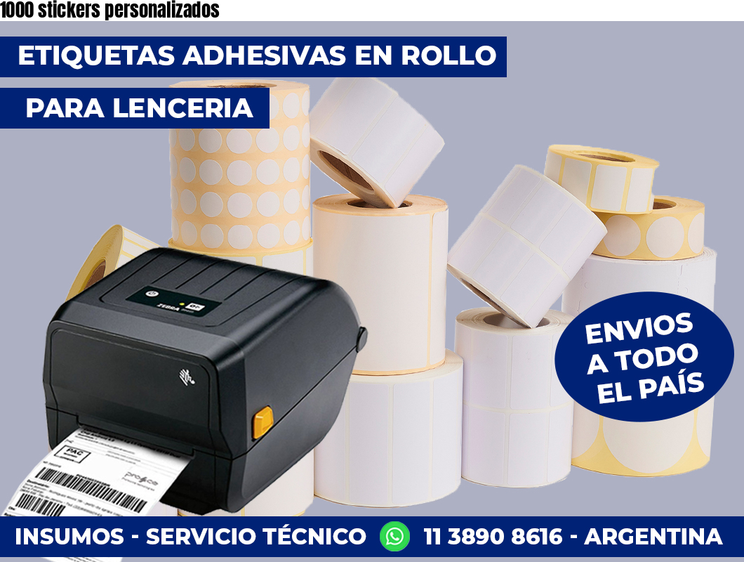 1000 stickers personalizados 