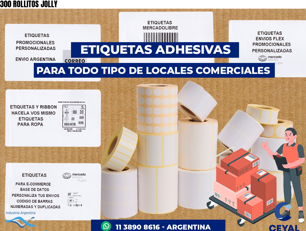 300 ROLLITOS JOLLY