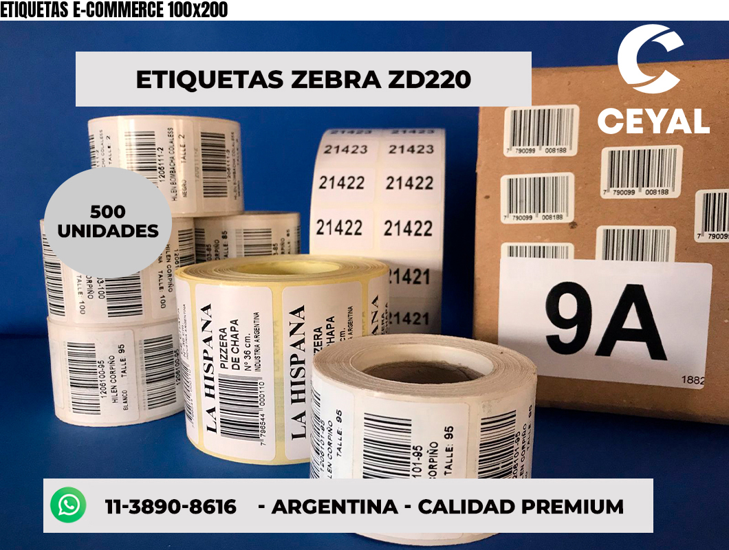 ETIQUETAS E-COMMERCE 100x200