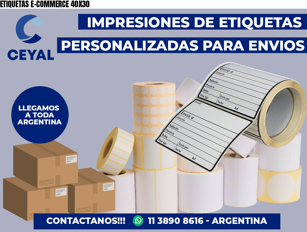 ETIQUETAS E-COMMERCE 40X30