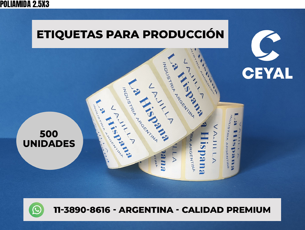 POLIAMIDA 2.5X3