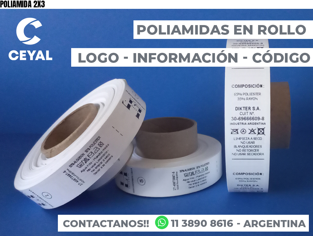 POLIAMIDA 2X3