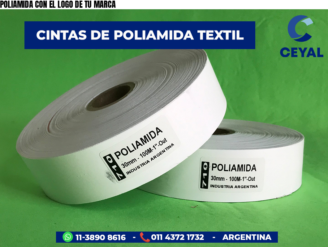 POLIAMIDA CON EL LOGO DE TU MARCA