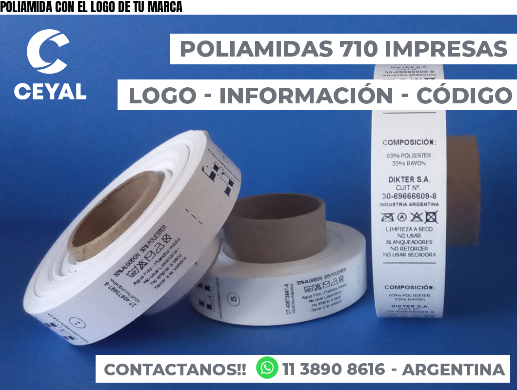 POLIAMIDA CON EL LOGO DE TU MARCA