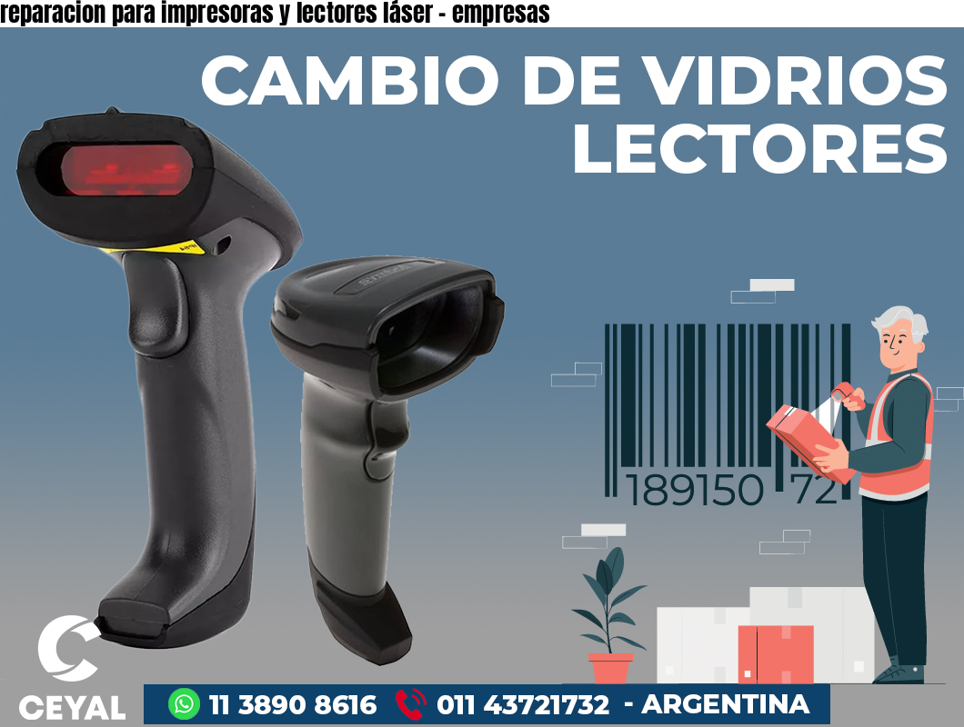 reparacion para impresoras y lectores láser - empresas