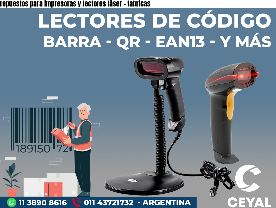 repuestos para impresoras y lectores láser - fabricas