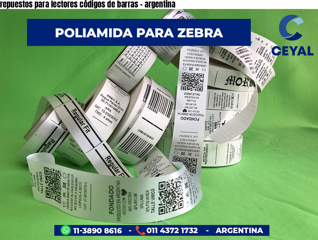 repuestos para lectores códigos de barras - argentina
