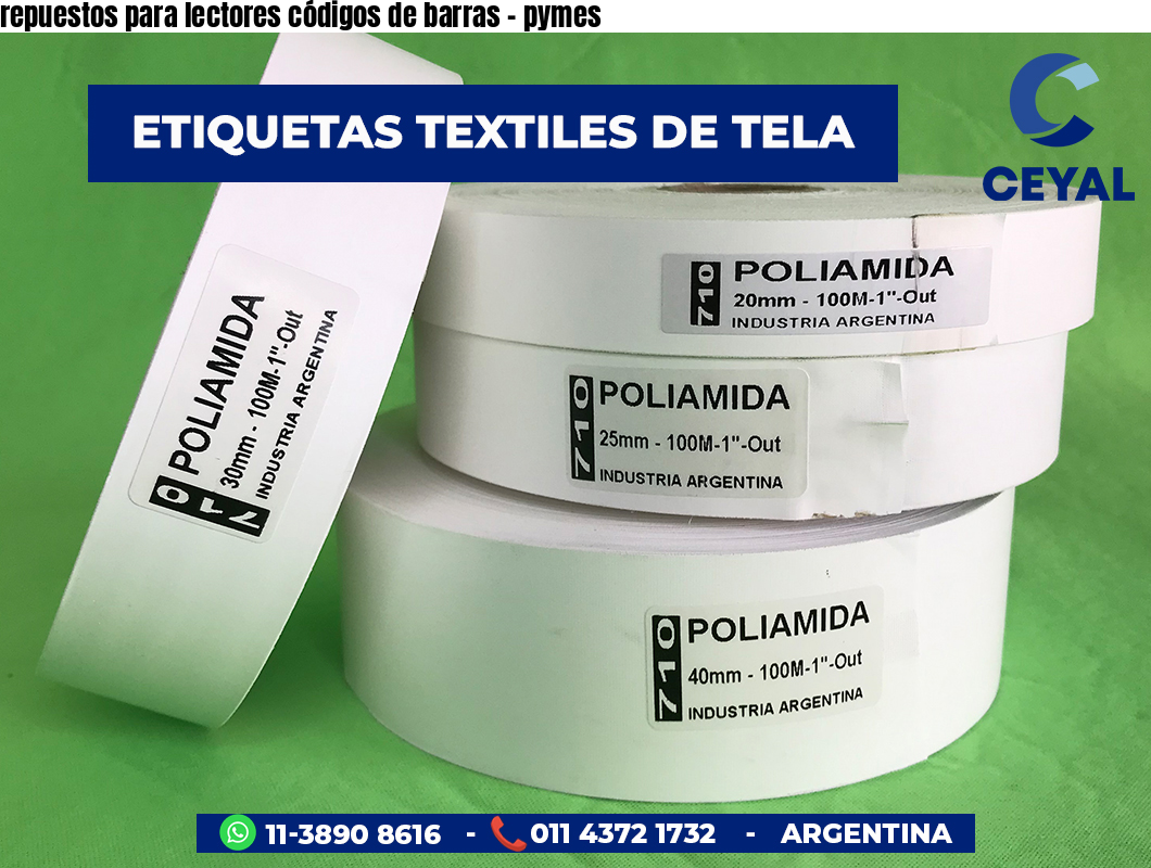 repuestos para lectores códigos de barras - pymes