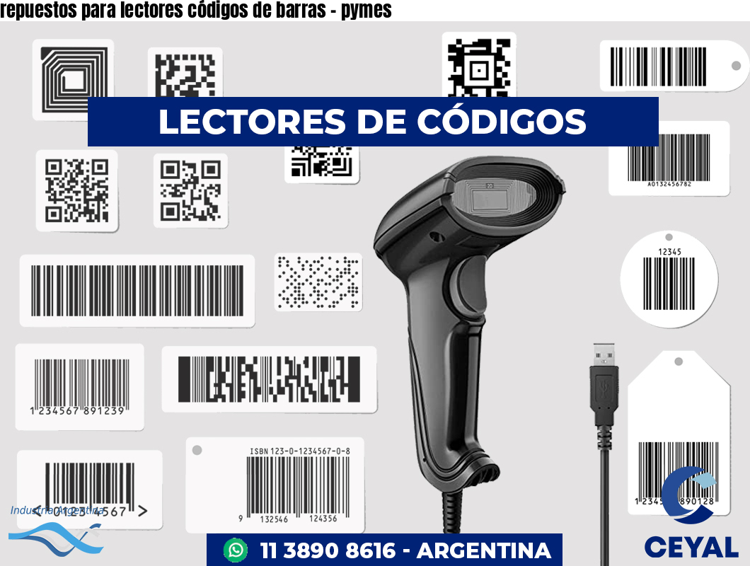repuestos para lectores códigos de barras - pymes