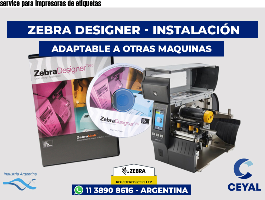 service para impresoras de etiquetas