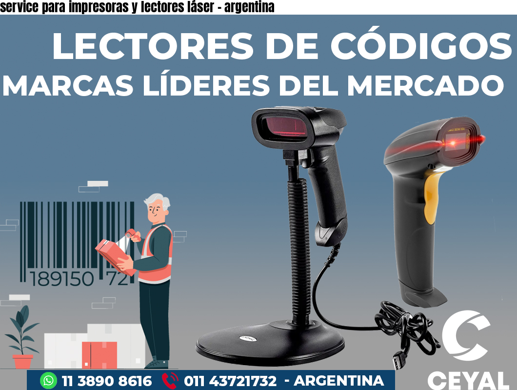 service para impresoras y lectores láser - argentina