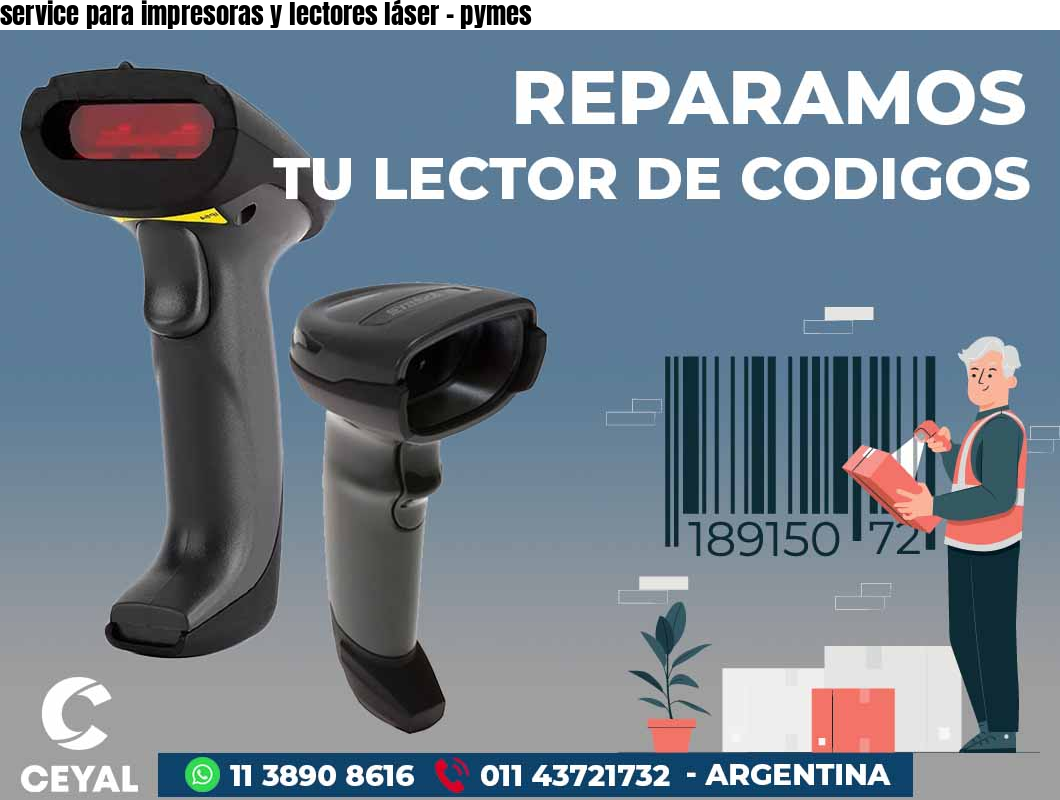 service para impresoras y lectores láser - pymes