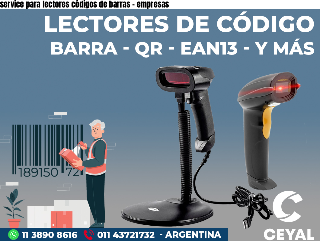 service para lectores códigos de barras – empresas