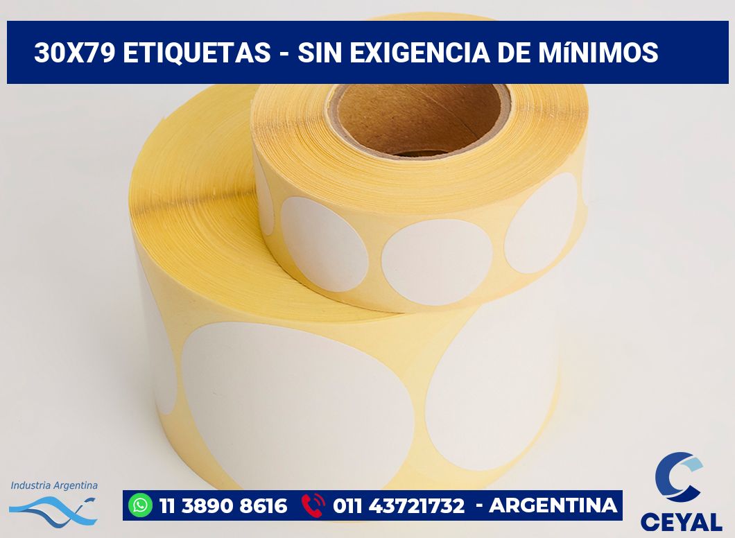 30x79 Etiquetas