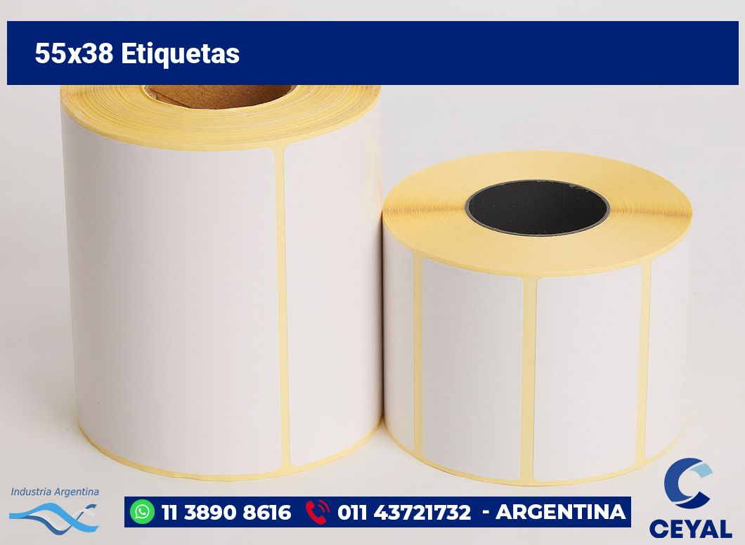 55x38 Etiquetas