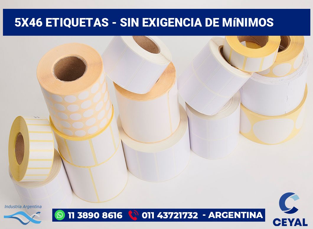 5x46 Etiquetas