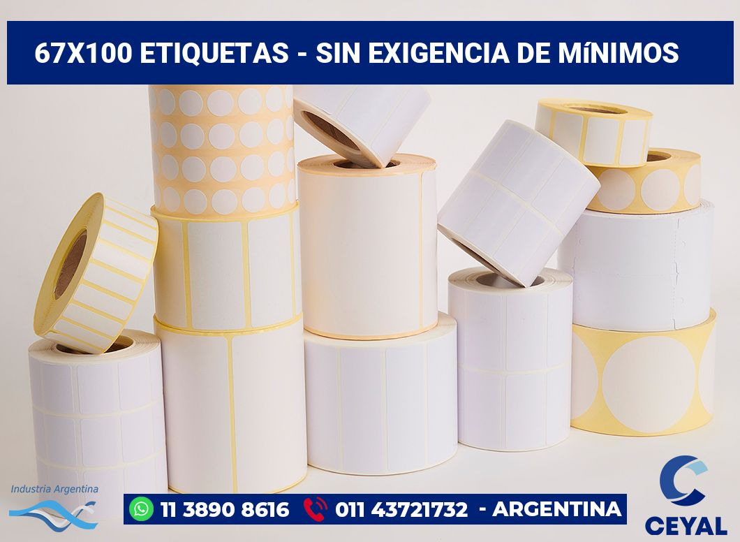 67x100 Etiquetas