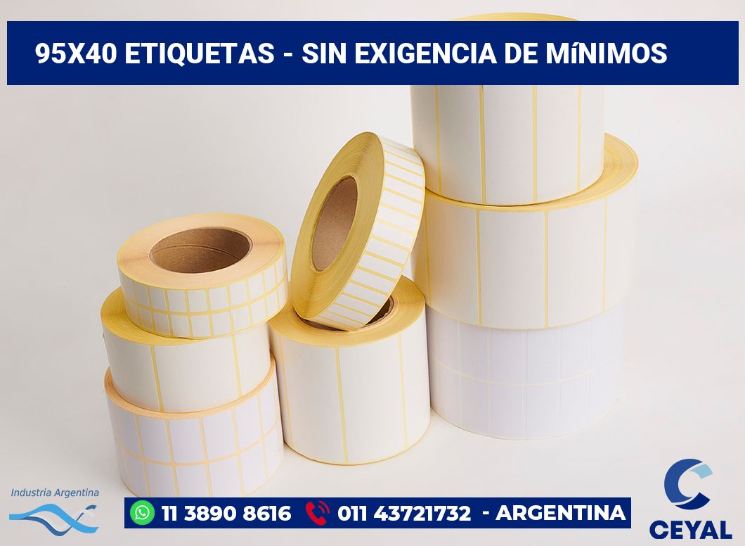 95×40 Etiquetas