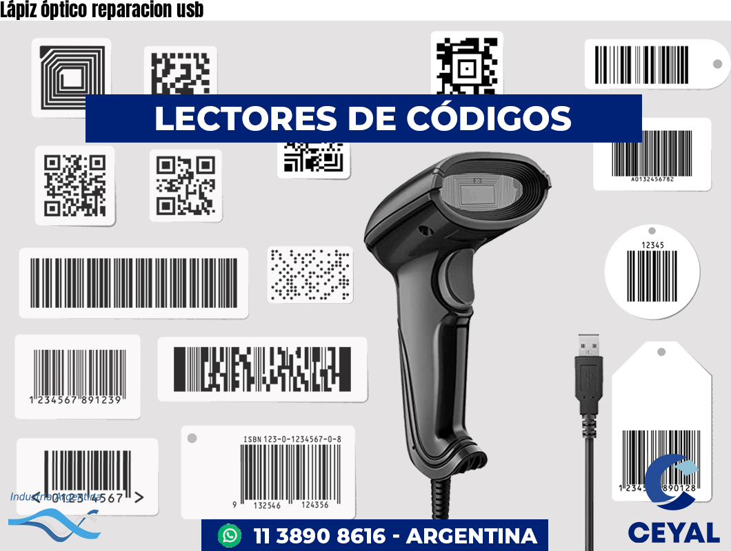 Lápiz óptico reparacion usb