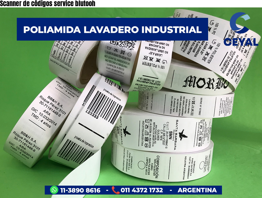 Scanner de códigos service blutooh