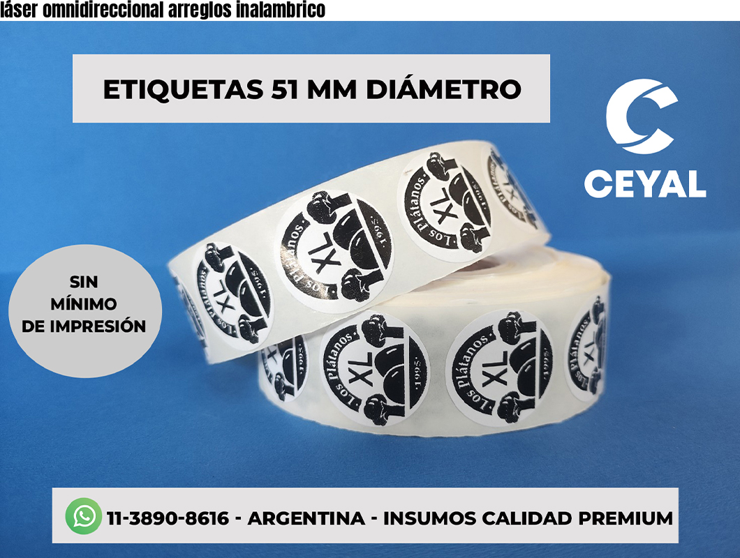 láser omnidireccional arreglos inalambrico