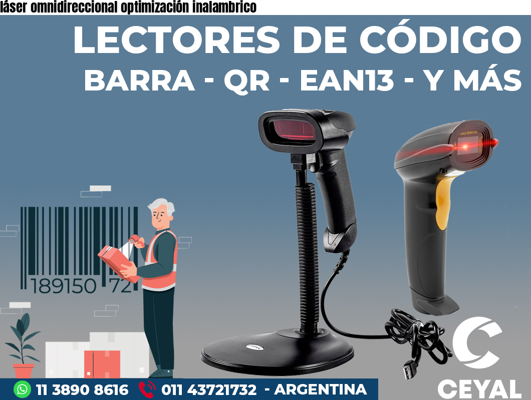 láser omnidireccional optimización inalambrico