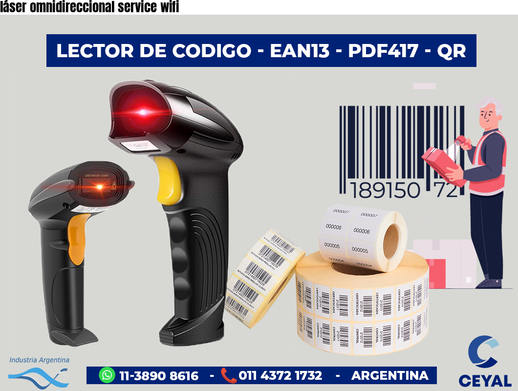 láser omnidireccional service wifi