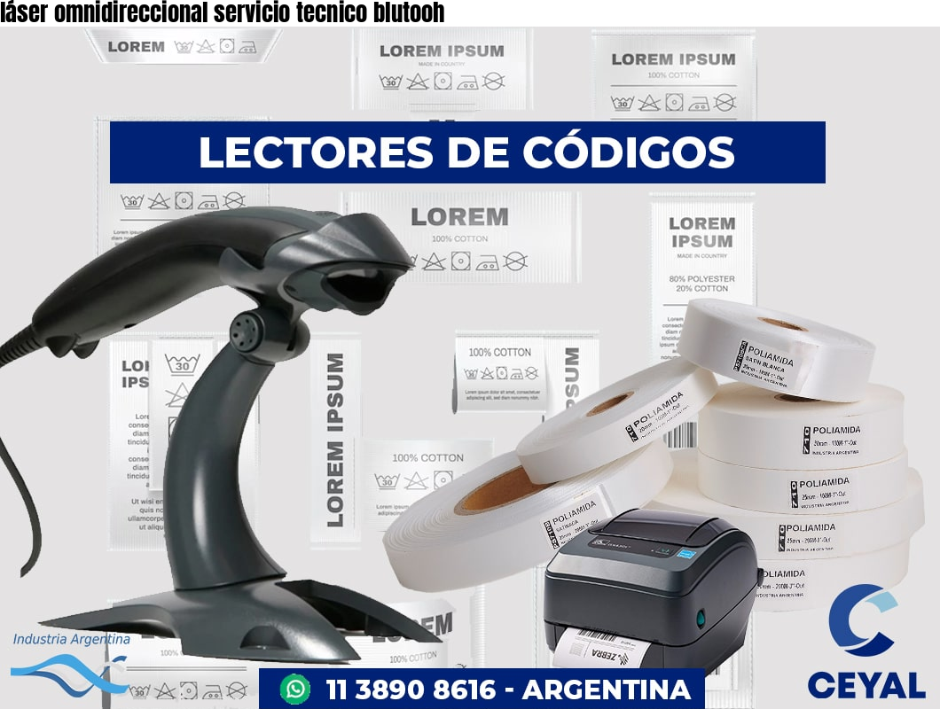 láser omnidireccional servicio tecnico blutooh