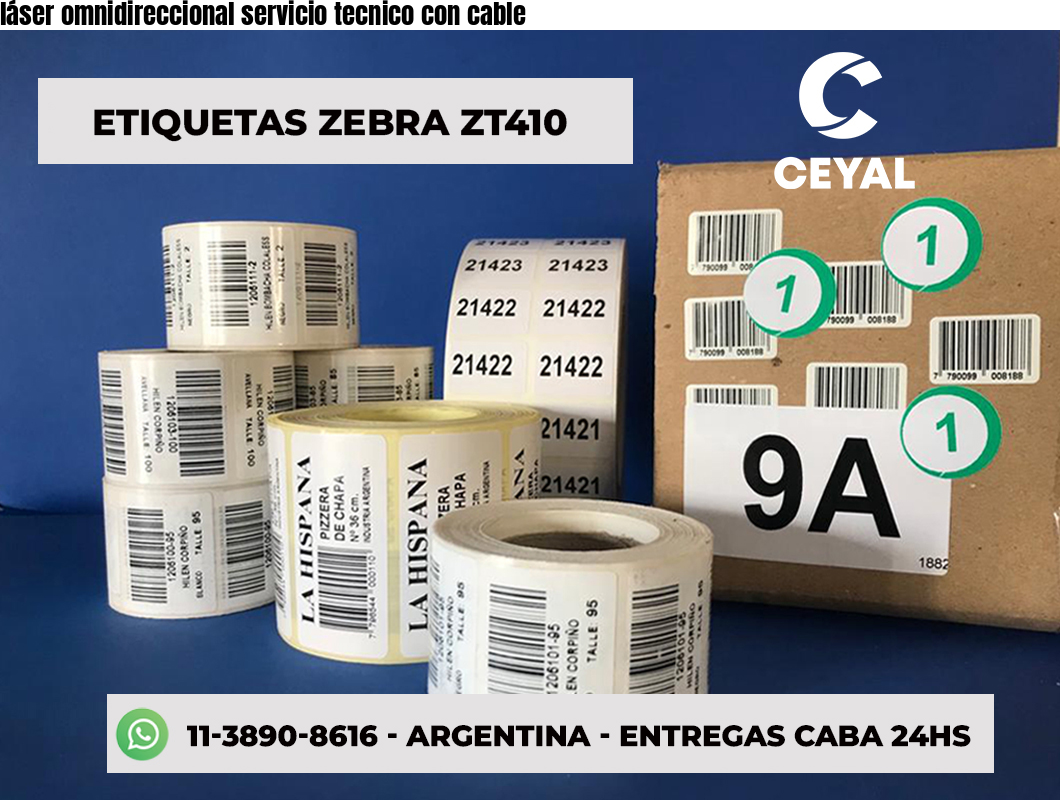 láser omnidireccional servicio tecnico con cable