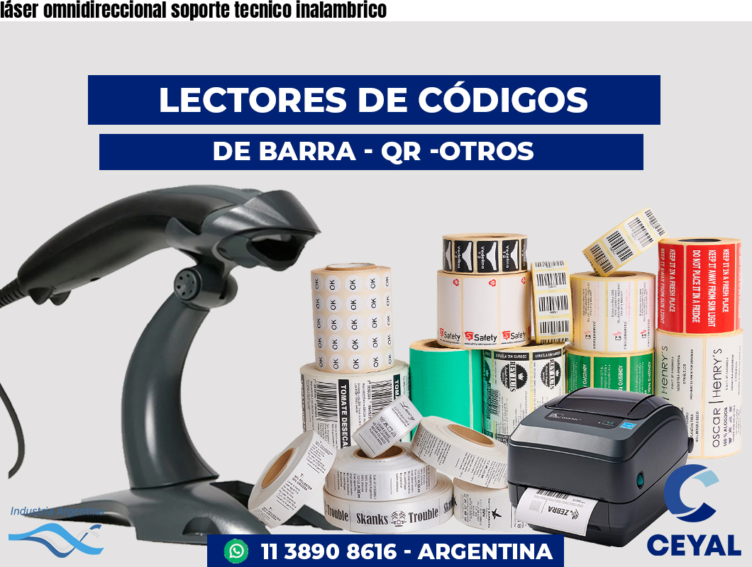 láser omnidireccional soporte tecnico inalambrico