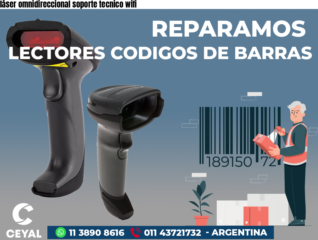 láser omnidireccional soporte tecnico wifi