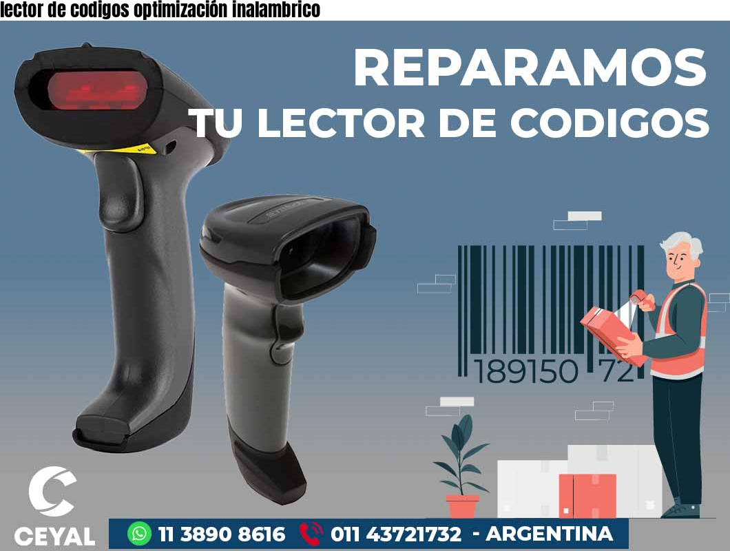 lector de codigos optimización inalambrico