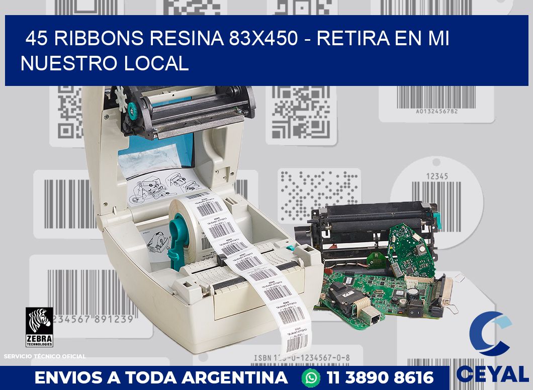 45 Ribbons resina 83x450 - retira en mi nuestro local