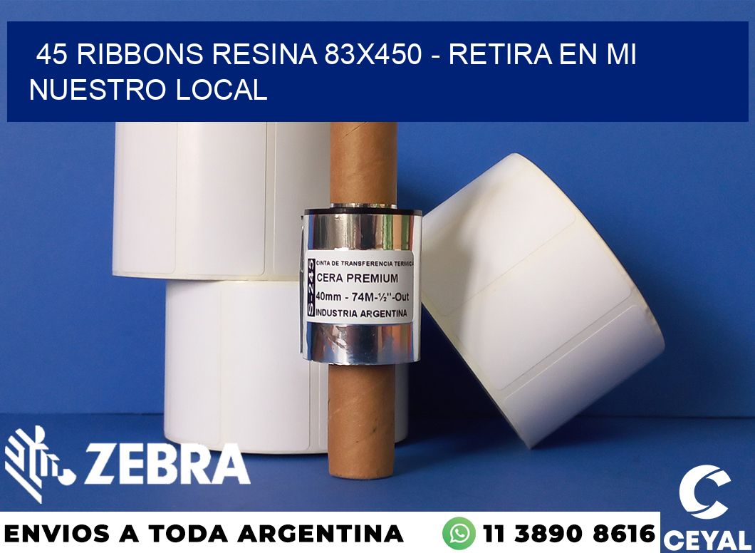 45 Ribbons resina 83x450 - retira en mi nuestro local