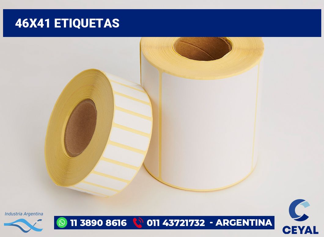 46x41 Etiquetas