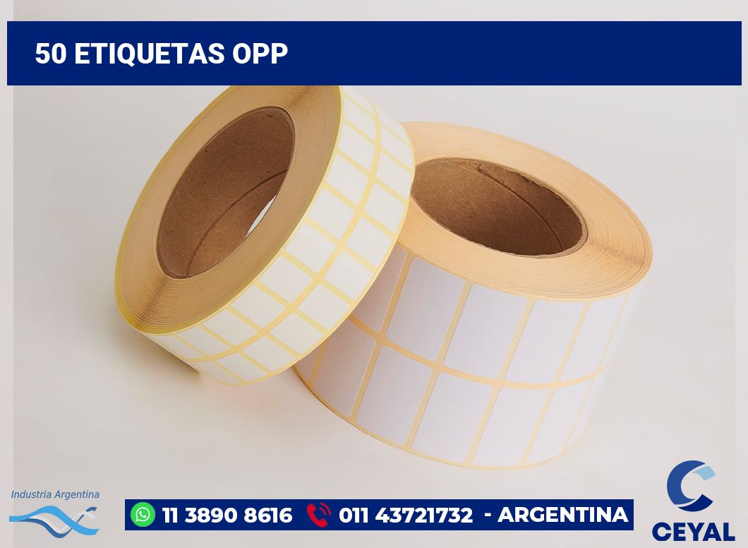 50 Etiquetas opp