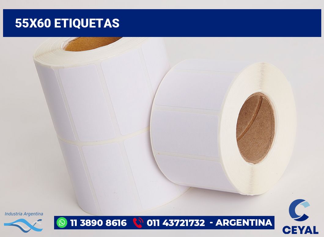 55x60 Etiquetas