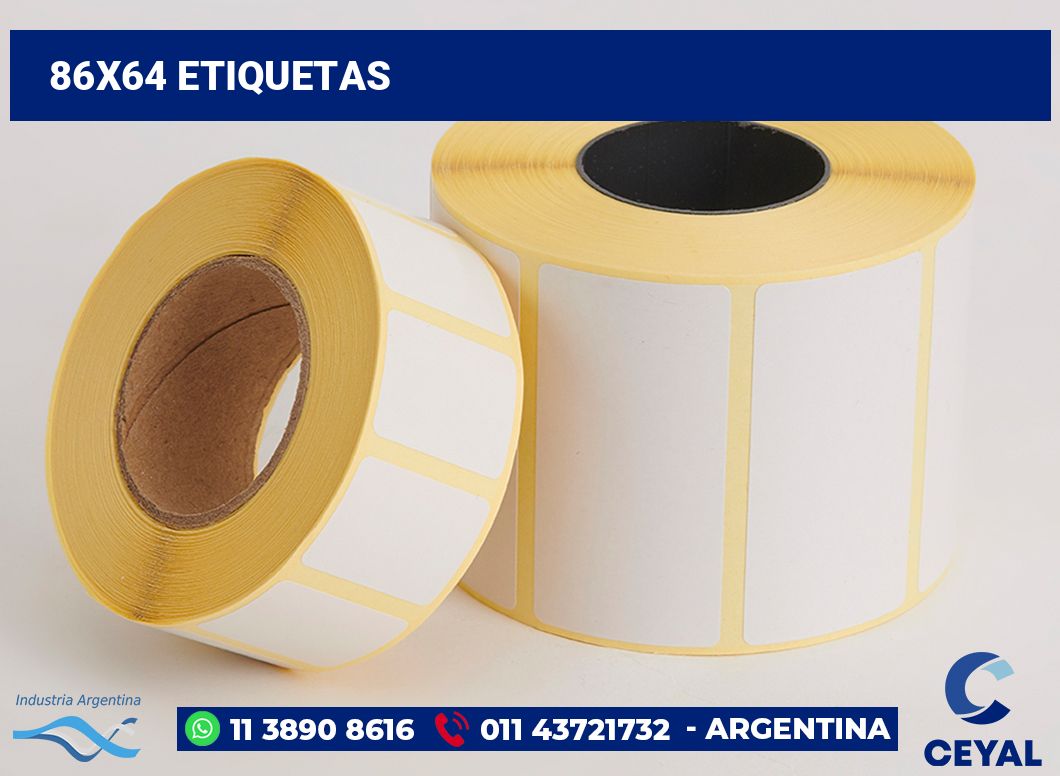 86x64 Etiquetas