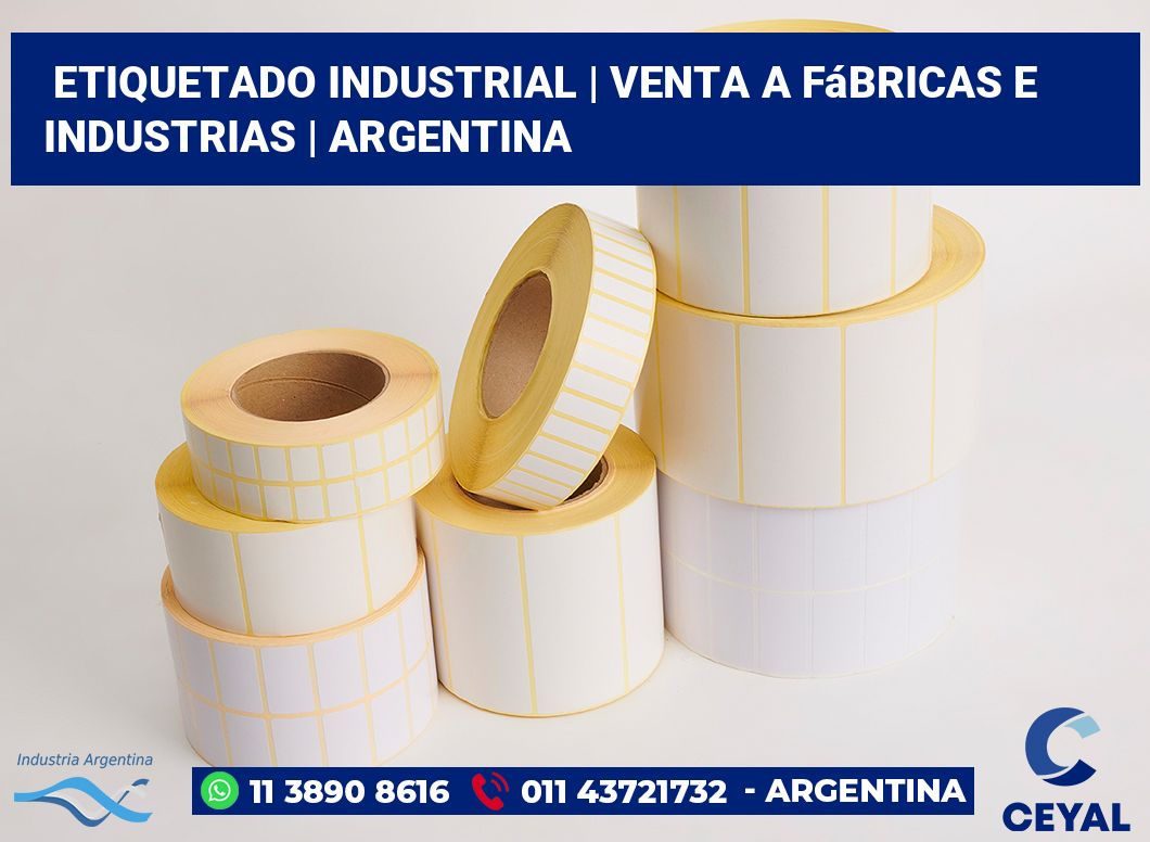 Etiquetado industrial | Venta a fábricas e industrias | Argentina