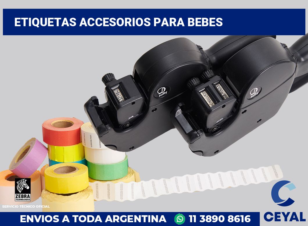 Etiquetas Accesorios para bebes