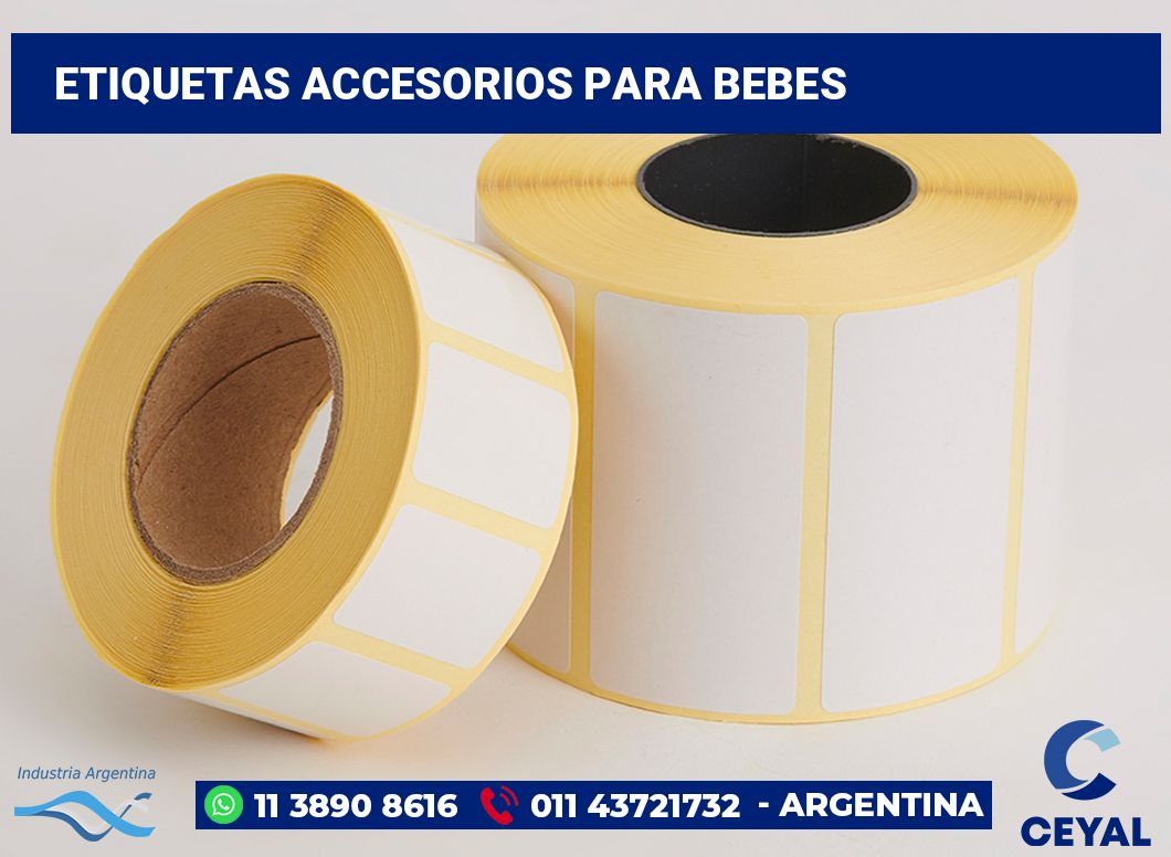 Etiquetas Accesorios para bebes