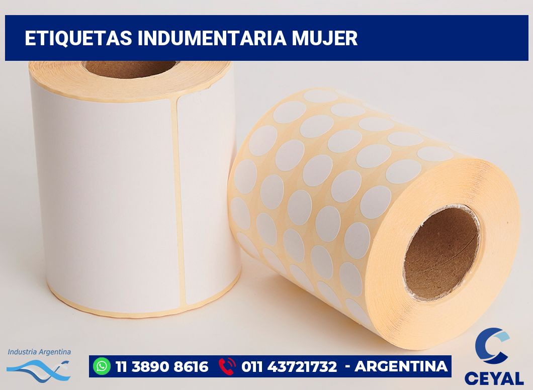 Etiquetas Indumentaria mujer