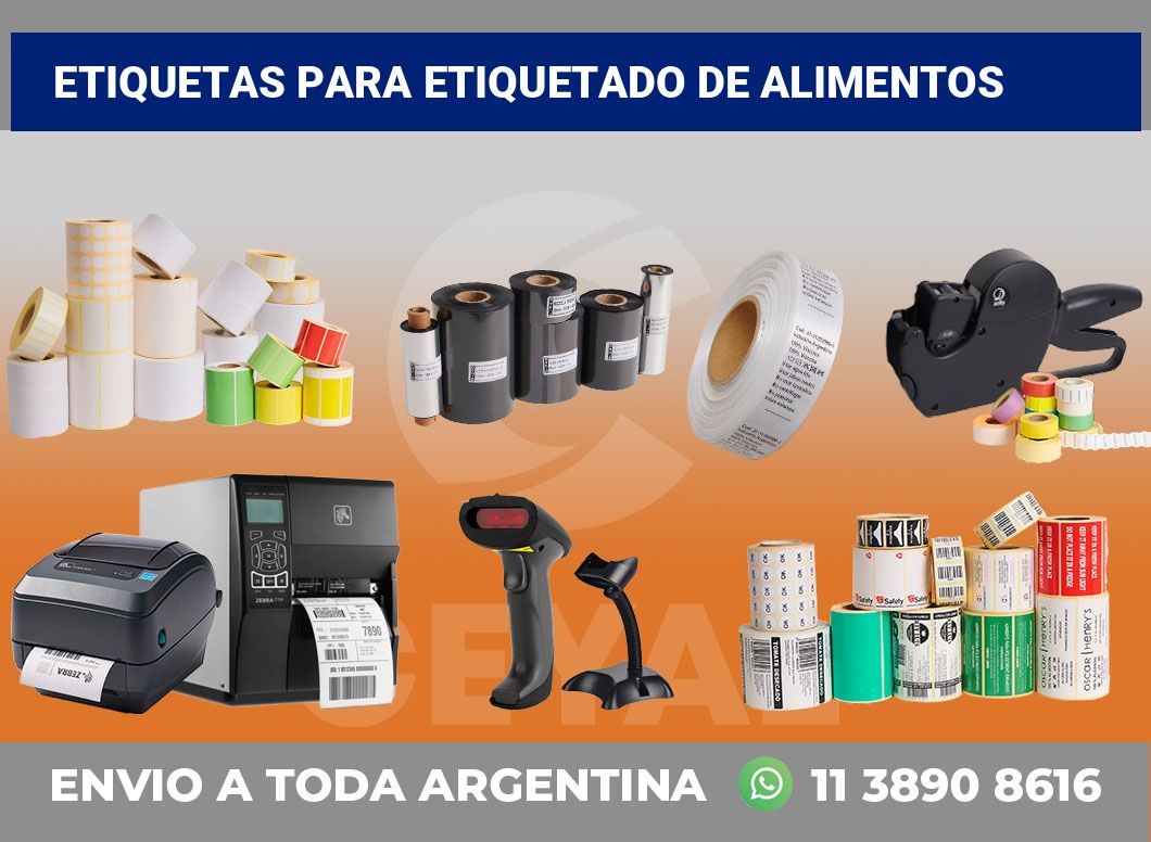 Etiquetas para Etiquetado de Alimentos