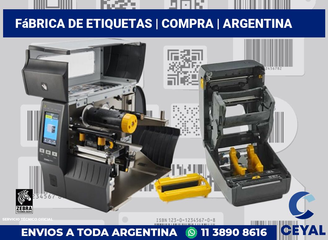 Fábrica de etiquetas | Compra | Argentina