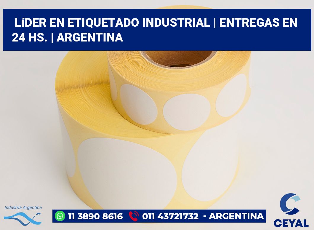 Líder en etiquetado industrial | Entregas en 24 hs. | Argentina