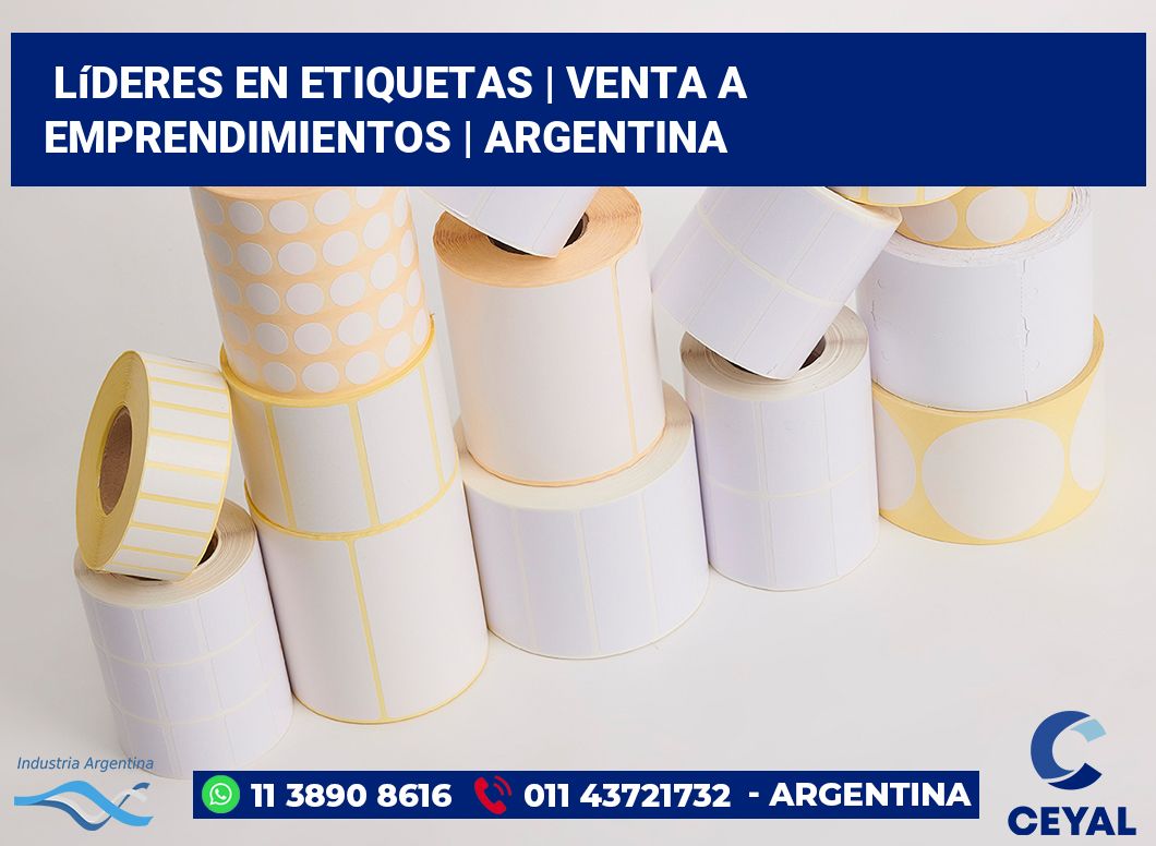 Líderes en etiquetas | Venta a emprendimientos | Argentina