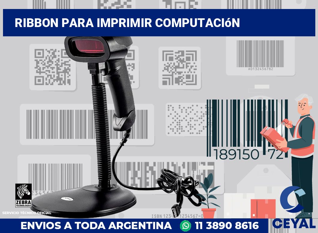 Ribbon para imprimir Computación