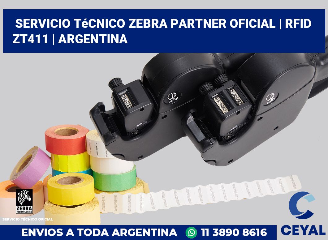 Servicio técnico Zebra Partner Oficial | RFID ZT411 | Argentina