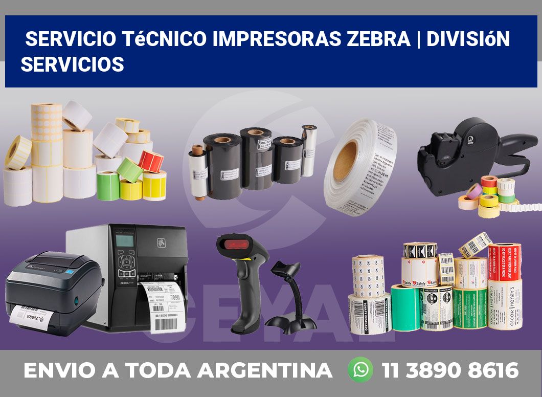 Servicio técnico impresoras Zebra | División Servicios