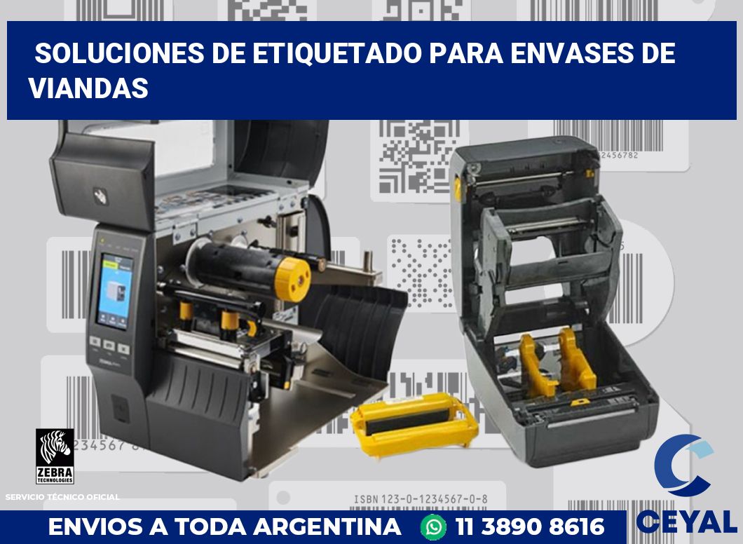 Soluciones de Etiquetado para Envases de Viandas